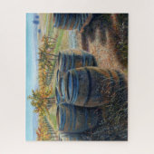 「テイスティングルームの裏側」ジグソーパズル ジグソーパズル (縦)