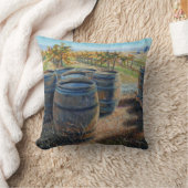 「テイスティングルームの裏側」枕 クッション (ブランケット)