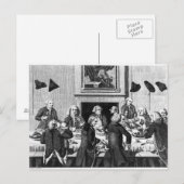 テイスティング， 1782 ポストカード (正面/裏面)