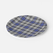 テイストオブスコットランドクランハンネータータンチェックプレイド ペーパープレート (アングル)