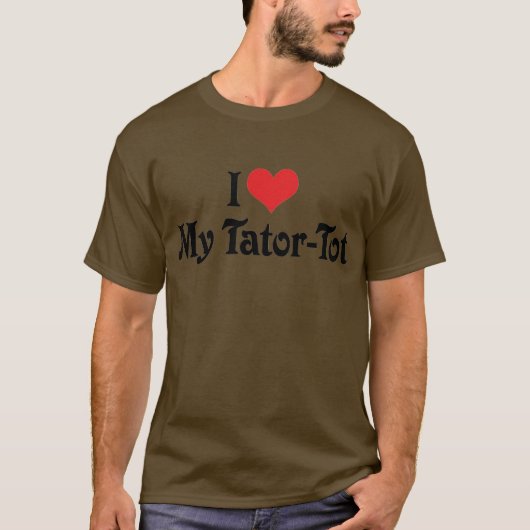 テイタートットが大好き Tシャツ (正面)