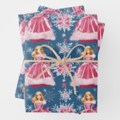 テイラーのシームレスな繰り返しパターン。 ラッピングペーパーシート (インサイチュ)