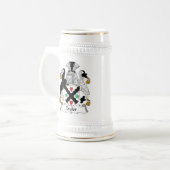テイラーの家紋 ビールジョッキ (正面左)