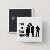 テイラーを投げる時間 缶バッジ (正面&裏面)