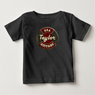 テイラーカントリー音楽ギフト ベビーTシャツ