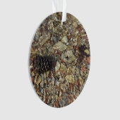 テイラークリークの小石自然写真 オーナメント (正面)