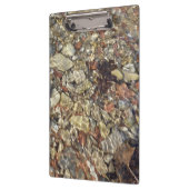 テイラークリークの小石自然写真 クリップボード (左)