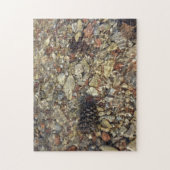 テイラークリークの小石自然写真 ジグソーパズル (縦)