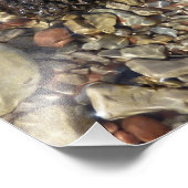 テイラークリークの小石自然写真 フォトプリント            (角)