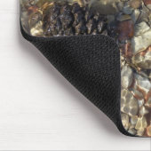 テイラークリークの小石自然写真 マウスパッド (コーナー)