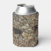 テイラークリークの小石自然写真 缶クーラー (缶正面)