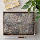 テイラークリークの小石自然写真 薄葉紙 (ギフト)