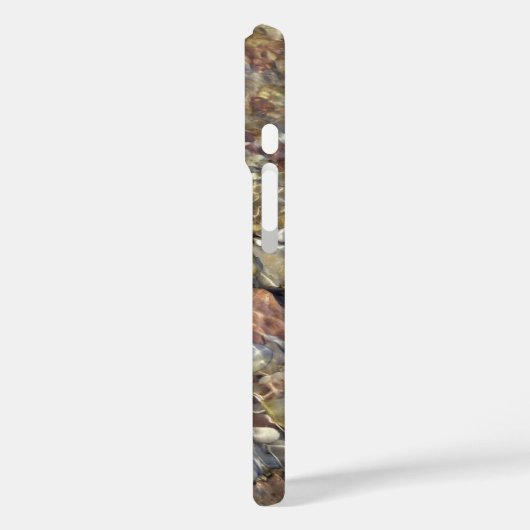 テイラークリークの小石自然写真 Case-Mate iPhoneケース (裏面 / 左)