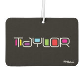 テイラーコンテンポグロカラーズ カーエアーフレッシュナー (裏面)