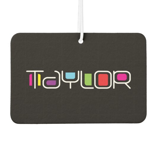 テイラーコンテンポグロカラーズ カーエアーフレッシュナー (正面)