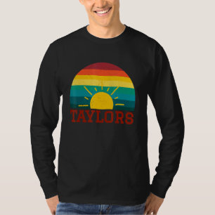 テイラーズサウスカロライナレトロファミリービーチバケーション Tシャツ