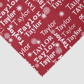 テイラー名前をカスタムすると雪片 薄葉紙 (詳細)