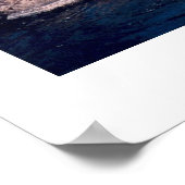 テイラー川の岩 ポスター (角)