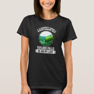 テイラー滝は私のリスト自然屋外ツリーにある Tシャツ