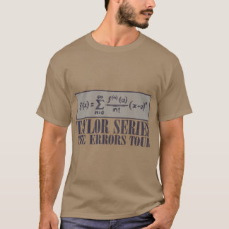 テイラー級数の友達 Tシャツ