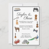 テイラー 招待状 (正面)