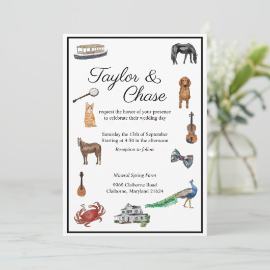 テイラー 招待状 (スタンド正面)