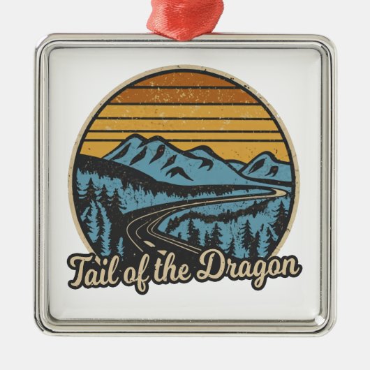テイルオブザドラゴンレトロ メタルオーナメント (正面)