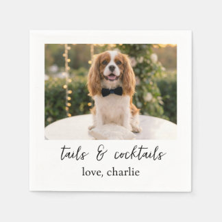 テイルズ&カクテルズ 愛犬の結婚式カクテル スタンダードカクテルナプキン