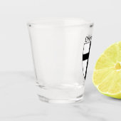 テウトニック秩序（オルデンススタート）の紋章 ショットグラス (左)