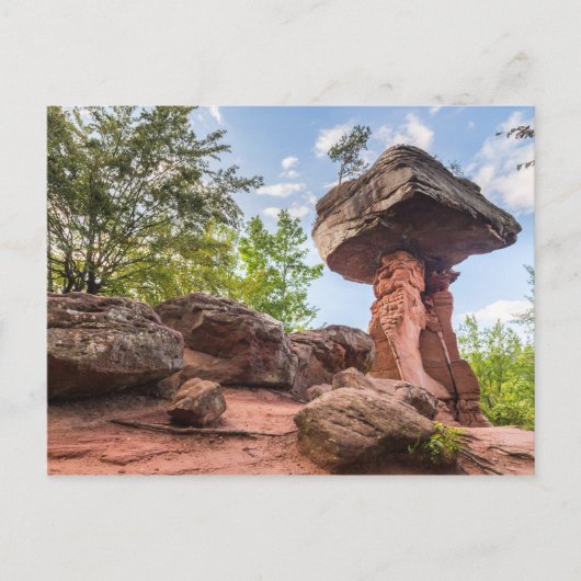 テウフェルスティシュ・インターヴァイデンタルプファルツGermany gift P シーズンポストカード (正面)