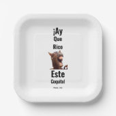 テェ・ケ・リコ・コキト！ ペーパープレート (正面)