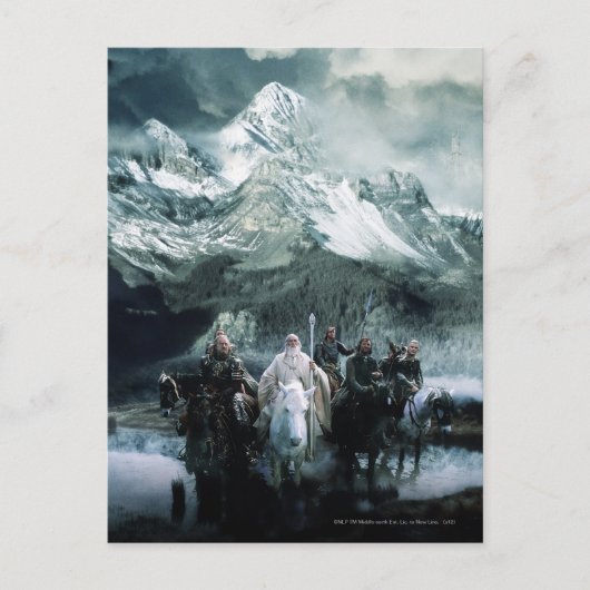 テオデンとフェローシップ ポストカード (正面)