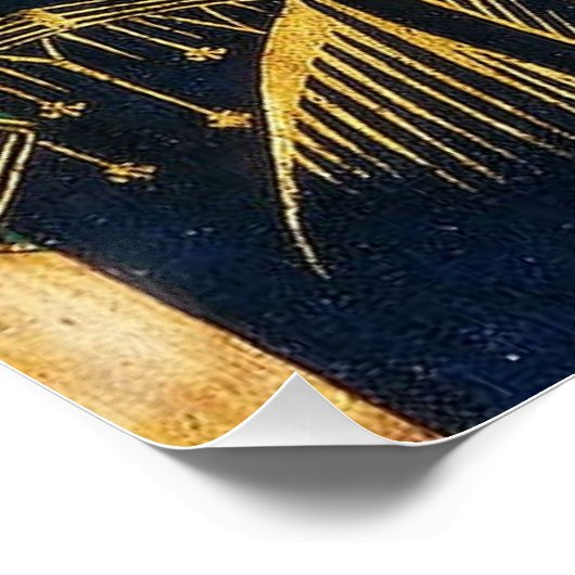 テオトコスと天使たちのいるキリストの子 ポスター (コーナー)