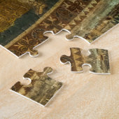 テオトコスと天使のアイコンを持つキリストの子供 ジグソーパズル (側面)