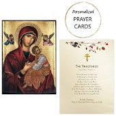 テオトコス正統派祈りの言葉カード 名刺