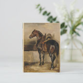テオドア・ゲリコーによる厩舎のトルコの馬 ポストカード (スタンド正面)