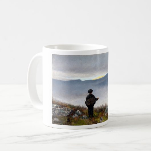 テオドルキッテルセンファーファーファーソリ遠くにアモリアパレス コーヒーマグカップ (正面左)