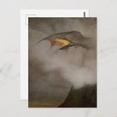 テオドール・キッテルセンの「ドラゴンが目覚める」 ポストカード (正面/裏面)