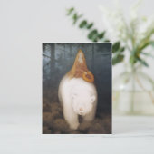 テオドール・キッテルセン著「白いクマ」 ポストカード (スタンド正面)