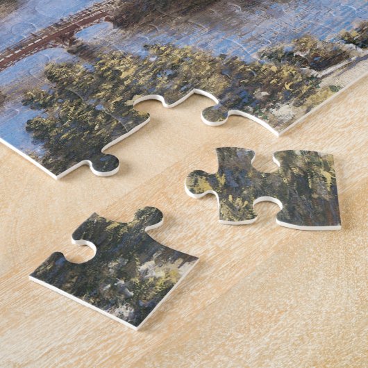 テオドール・ロビンソンによる世界コロンブス博覧会 ジグソーパズル (側面)