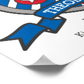 テオドール 男の子の名前 ヘラルド シールド ポスター (角)