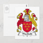 テオバルド家紋 ポストカード (正面/裏面)