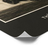 テオフィレ・スティインレン、黒猫の背中をアーチング ポスター (角)