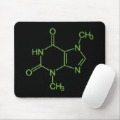 テオブロミン チョコレート 分子 化学図 マウスパッド (マウス)