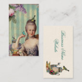 テオプティトリアノンアイボリーウィズティーポット 名刺 (正面/裏面)