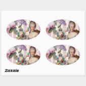 テオプティトリアノンバラ 楕円形シール (シート)