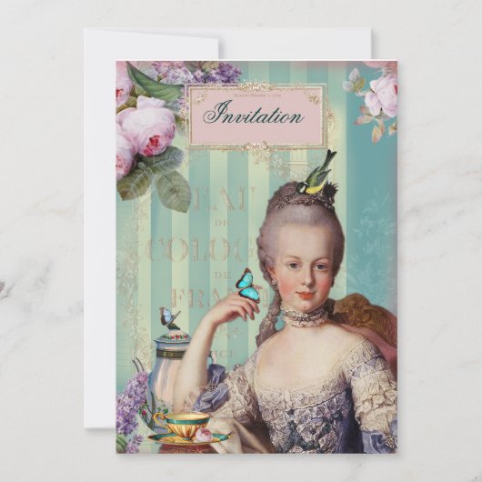 テオプティトリアノン 招待状 (正面)