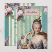 テオプティトリアノン 招待状 (正面/裏面)