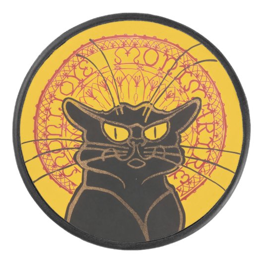 テオペレスティインレン – Leチャットノワールヴィンテージ アイスホッケーパック (正面)