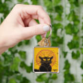 テオペレスティインレン – Leチャットノワールヴィンテージ キーホルダー (手)